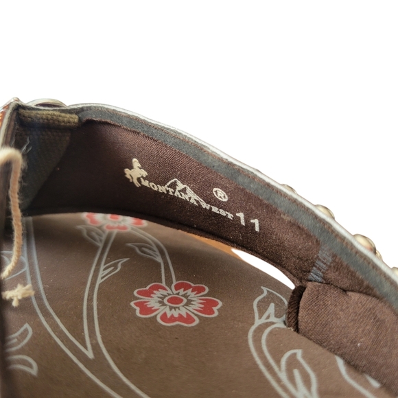 Montana West Custom Texas A&M University Bling Platform Sandals Women Size 11 - Picture 4 of 9